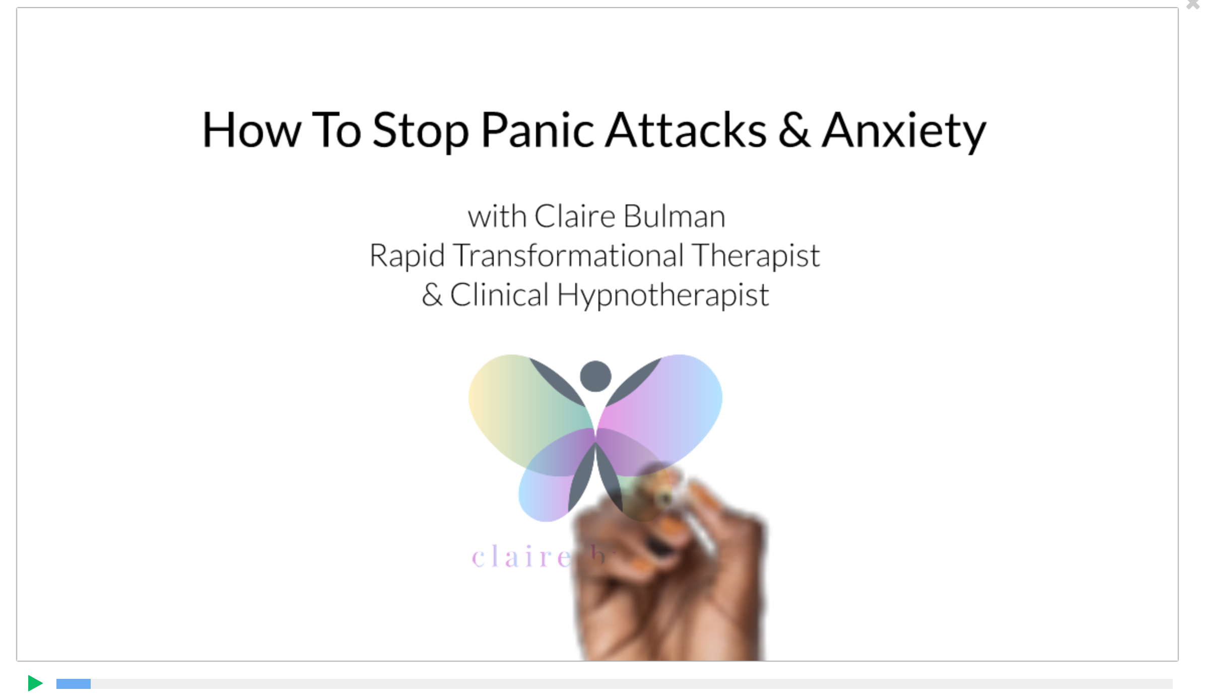 How to stop panic attacks
